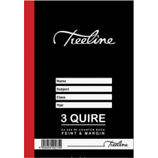 Treeline 3 Quire 288 Page A4 Counter Book